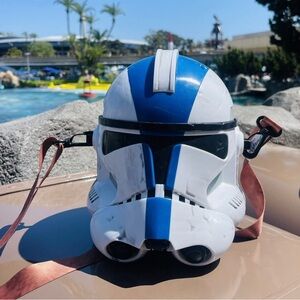 Disneyland Salvaged Clone Trooper Helmet Popcorn Bucket NEW